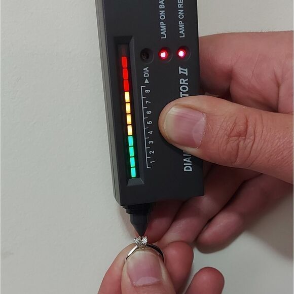 1 Carat Solitaire Moissanite 925 Silver Engagement Ring - Picture 11 of 13